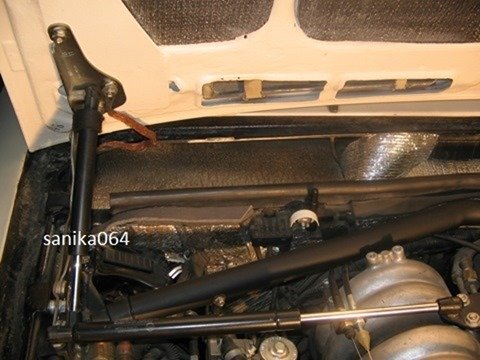 Перенос капота ВАЗ 2106 для установки радиатора от Шнивы