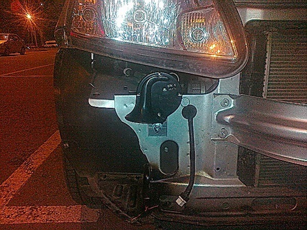 Установка звуковых сигналов С308/С309 в Гранту