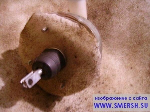 Установка вакуумного усилителя сцепления ГАЗ Газель