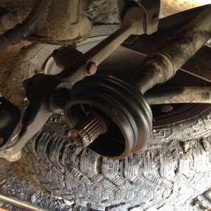 Замена внешнего и внутреннего ШРУСа на Калине