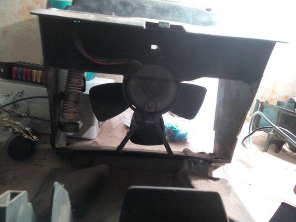 Разбор моторчика печки