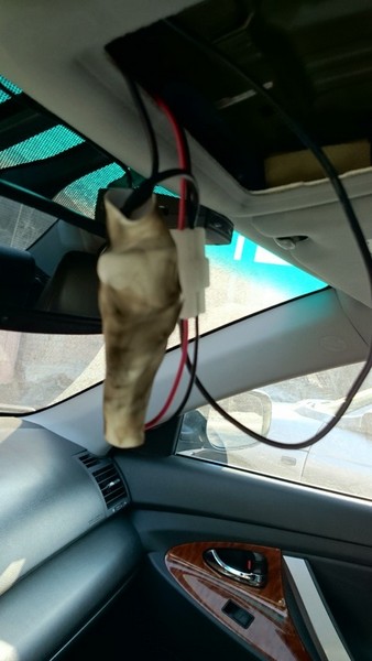 Подключение радара детектора Toyota Camry ACV40 Подключение радара детектора Toyota Camry ACV40