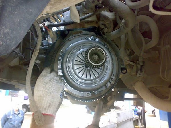 Установка сцепления SACHS ВАЗ 2114 Установка сцепления SACHS ВАЗ 2114