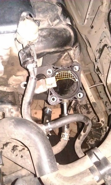 Чистка дроссельной заслонки Toyota Camry ACV40 Чистка дроссельной заслонки Toyota Camry ACV40