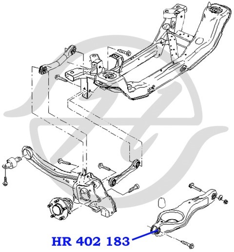 Замена сайлентблоков задней подвески часть Ford Focus 1