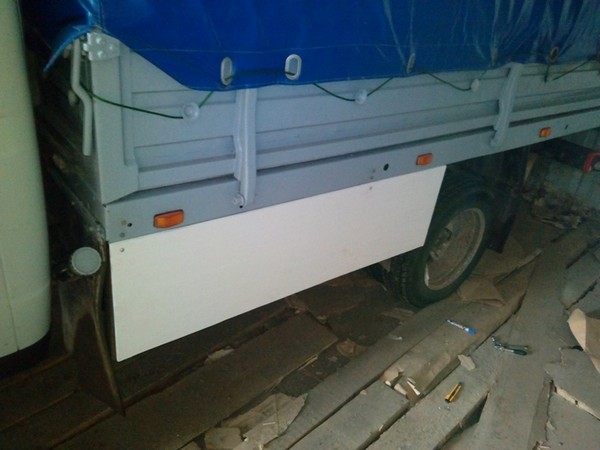 Изготовление и установка бокового обвеса Газ Газель