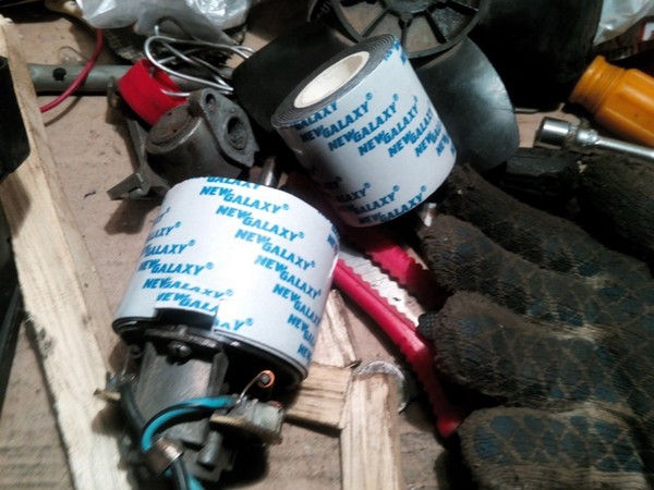 Разбор моторчика печки