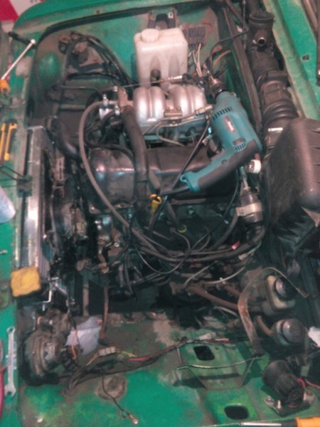 Радиатор охлаждения с ваз 21073 в ваз 2101 