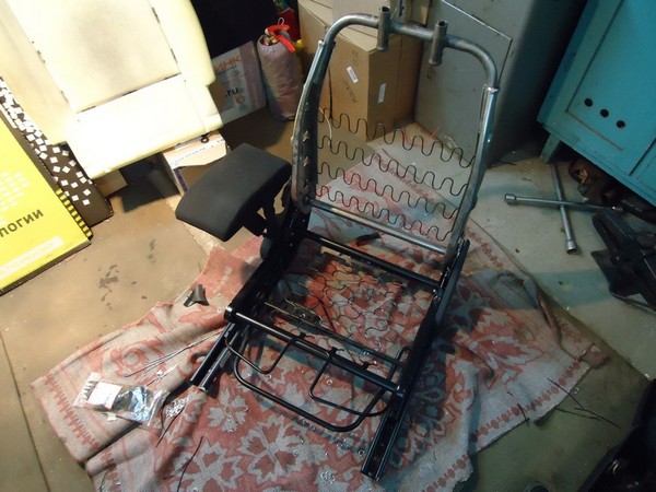 полная разборка сидений Лады Гранта