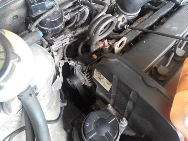 Замена подшипников и щеток генератора часть Ford Focus 1