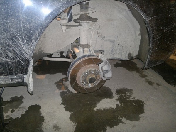 снимаем колесо приоры